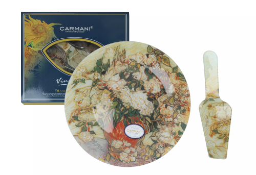 CARMANI Talerz dekoracyjny z łopatką - V. van Gogh 5905450815301