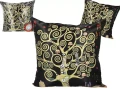 CARMANI Poduszka z wypełnieniem/suwak - G. Klimt, Drzewo życia 5907580076034