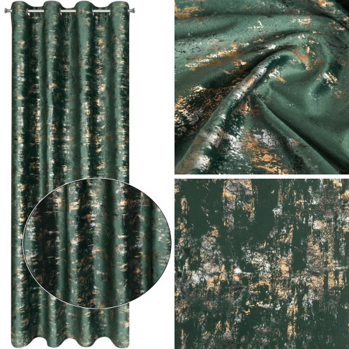 5903571619785-Zasłona TAMI z welwetu zdobiona błyszczącym nadrukiem