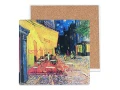 Podkładka ceramiczna - V. van Gogh, Taras kawiarni w nocy (CARMANI)