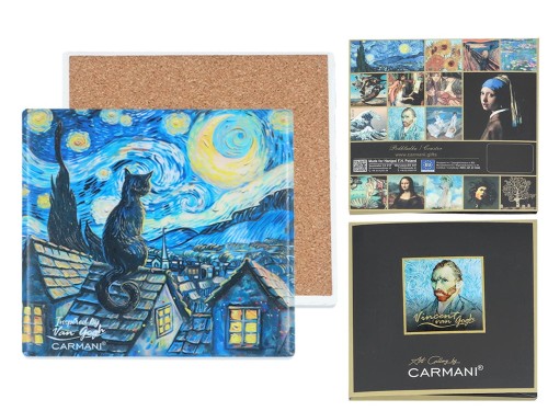 Podkładka ceramiczna - Inspirowane malarstwem V. van Gogh (CARMANI)