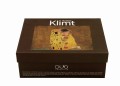 Duo 2 filiżanki espresso ze spodkami THE KISS Classic inspired by Gustav Klimt 5902693956921