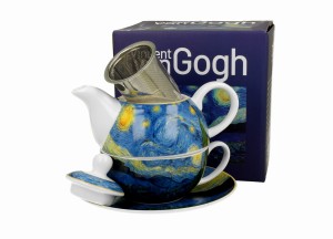 Duo Filiżanka z dzbankiem Tea for one STARRY NIGHT Van Gogh