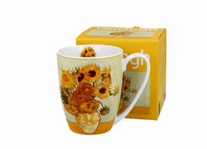 Duo Kubek classic SUNFLOWERS inspired by Van Gogh
