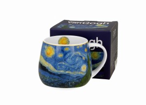 Duo Kubek baryłka STARRY NIGHT inspired by Van Gogh