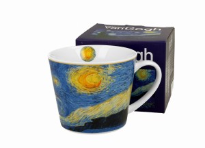 Duo Kubek prosty STARRY NIGHT inspired by Van Gogh