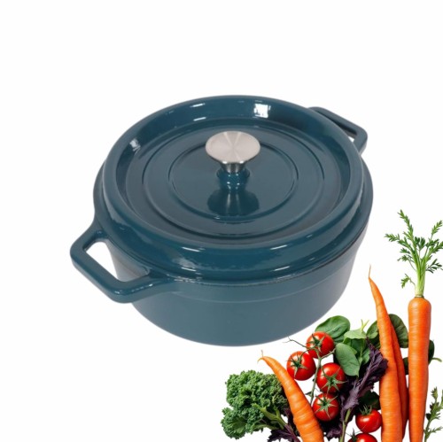 Garnek Żeliwny Tierra 20cm morski NOIS 5904358830058