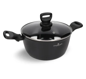 Zwieger garnek z pokrywką 24 cm STIGA