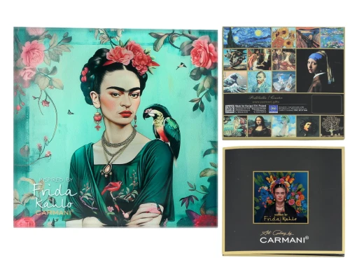 Podkładka szklana - inspirowana malarstwem F. Kahlo(CARMANI)