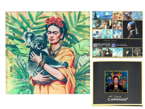 Podkładka szklana - inspirowana malarstwem F. Kahlo(CARMANI)