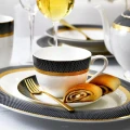 Villa Italia Serwis kawowy na 12 osób porcelanowy ROYAL LADY 5901568608019