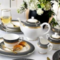 Villa Italia Serwis kawowy na 12 osób porcelanowy ROYAL LADY 5901568608019