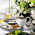 Villa Italia Serwis kawowy na 12 osób porcelanowy ROYAL LADY 5901568608019
