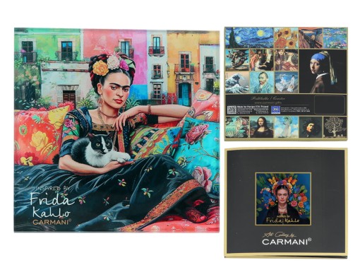 Podkładka szklana - inspirowana malarstwem F. Kahlo(CARMANI)