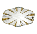 Bohemia Patera Misa Gold Princes 48 cm Kryształ 24% PbO Złoto 8591581030729
