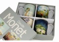 Komplet 4 kubków classic 350 ml - C. Monet 5902693960508