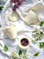 Kubek z zaparzaczem ECRU ICE CREAM 5902693948612