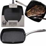 SKOTTSBERG Patelnia grilowa  żeliwna 24 cm CAST IRON K2
