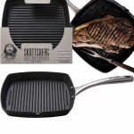 SKOTTSBERG Patelnia grilowa  żeliwna 28 cm CAST IRON K2