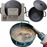 SKOTTSBERG Garnek żeliwny z pokrywą 28 cm 5,5 l żeliwo K3