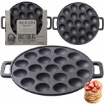 SKOTTSBERG Patelnia żeliwna MINI PANCACES 24 cm CAST IRON