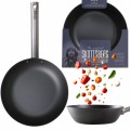 SKOTTSBERG Wok Patelnia głęboka naczynie ze stali węglowej 28 cm