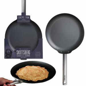 SKOTTSBERG Pelnia do naleśników ze stali węglowej 28  cm