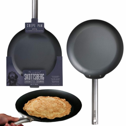 SKOTTSBERG Pelnia do naleśników ze stali węglowej 28 cm 8717522204398