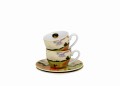 2 Filiżanki espresso POPPY FIELD inspired by Monet 5902693960287