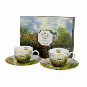 Duo 2 Filiżanki porcelanowe do espresso The Garden at Arg