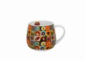 Duo Kubek porcelanowy baryłka SQUARES WITH CIRCLES inspired by W. Kandinsky 5902693960126