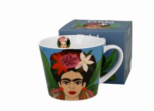 Duo Kubek porcelanowy prosty Mexican Art - Blue