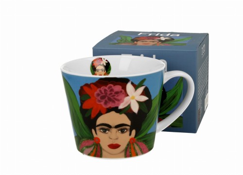 Duo Kubek porcelanowy prosty Mexican Art - Blue 5902693960430