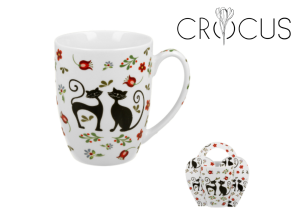 Kubek w "koszyczku" KOTY ETNO