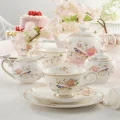 Villa Italia Filiżanka porcelanowa do herbaty Bel FIORE 5901568321215
