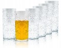Zestaw 6 szklanek wysokich long 370 ml TATTOO RCR 8007815269419