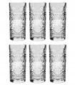 Zestaw 6 szklanek wysokich long 370 ml TATTOO RCR 8007815269419