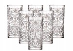 Zestaw 6 szklanek wysokich long 370 ml TATTOO  RCR