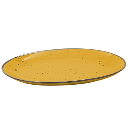 Alumina Bogucice Cottage Yellow Półmisek owalny 31 cm