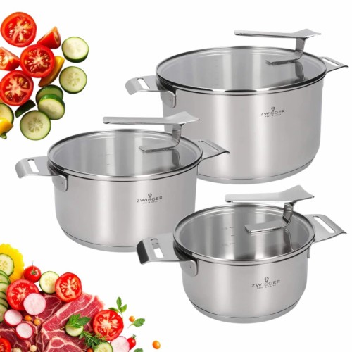Zwieger zestaw garnków 6 elementów VISIONARY 5905794973842