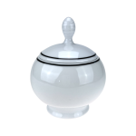 Cukiernica porcelanowa 300 ml Base Black Bogucice