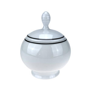 Cukiernica porcelanowa 300 ml Base Black Bogucice