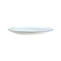 Półmisek porcelanowy owalny 31 cm Base Black Bogucice 5903517124243