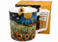 Kubek duży porcelanowy MODERN - SUNFLOWER FIELD 5902693954521