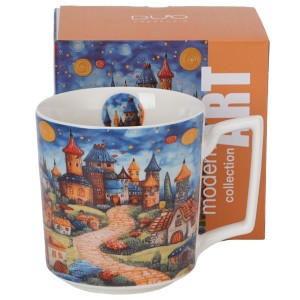 Kubek porcelanowy MODERN - SLEEPY KINGDOM