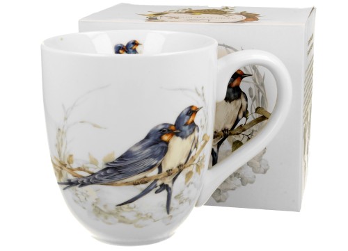 Kubek XXL Ptasi Świat - JASKÓŁKI 1000 ml DUO 5902693943518