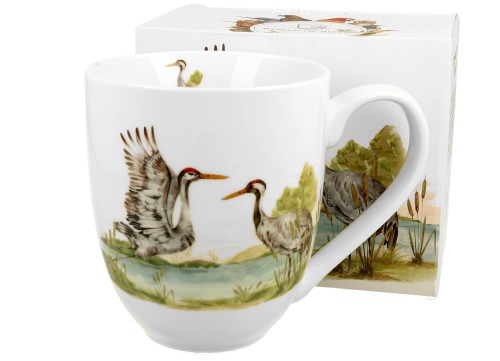 Kubek XXL Ptasi Świat - ŻURAWIE ZWYCZAJNE 1000 ml DUO 5902693955405
