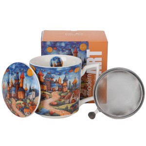 Kubek  z zaparzaczem MODERN - SLEEPY KINGDOM