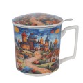 Kubek z zaparzaczem MODERN - SLEEPY KINGDOM 5902693970248