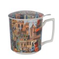 Kubek z zaparzaczem MODERN - SWEET CITY 5902693970064